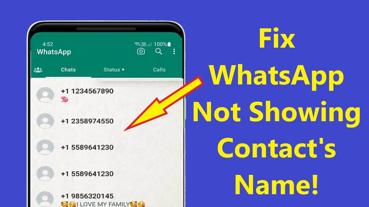 How to Fix Contact Names Not Showing in WhatsApp